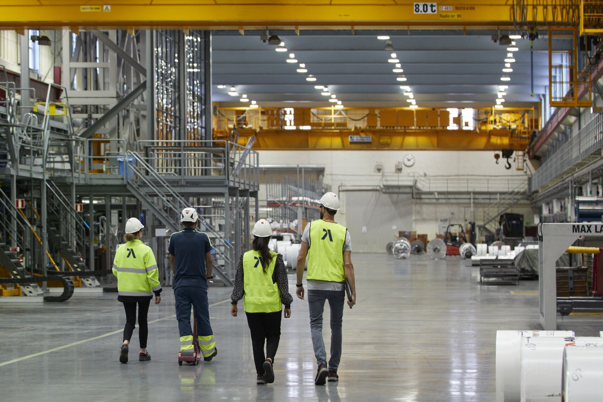 Besök på Sandvikens Industripark